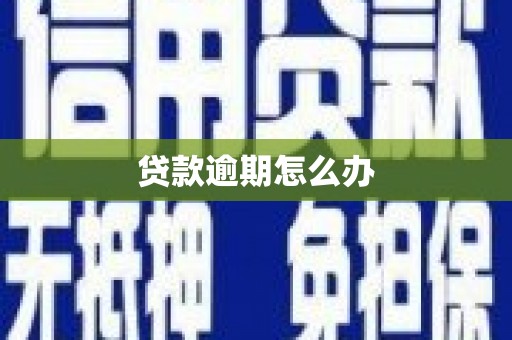 兴宁贷款逾期怎么办