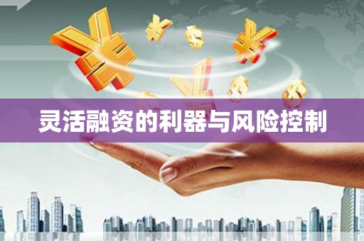 兴宁灵活融资的利器与风险控制