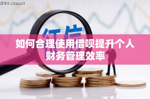 兴宁如何合理使用借呗提升个人财务管理效率