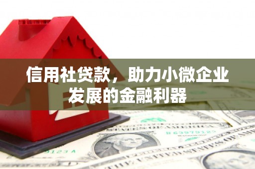 兴宁信用社贷款，助力小微企业发展的金融利器