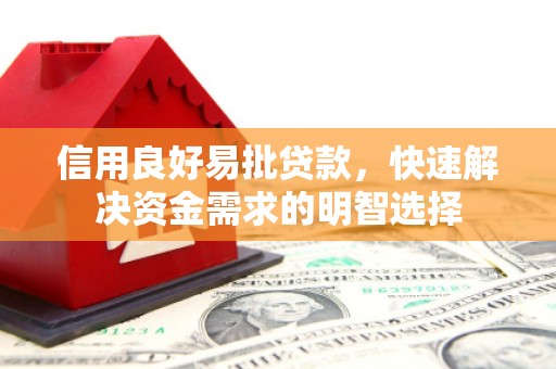 兴宁信用良好易批贷款，快速解决资金需求的明智选择