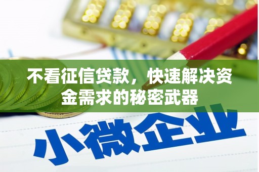 兴宁不看征信贷款，快速解决资金需求的秘密武器