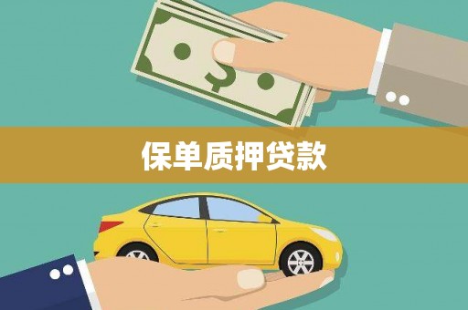 兴宁保单质押贷款
