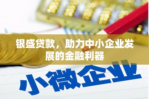 兴宁银盛贷款，助力中小企业发展的金融利器