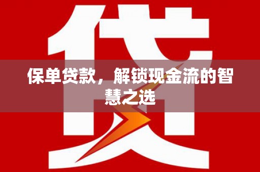兴宁保单贷款，解锁现金流的智慧之选