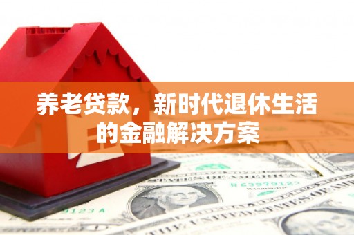 兴宁养老贷款，新时代退休生活的金融解决方案