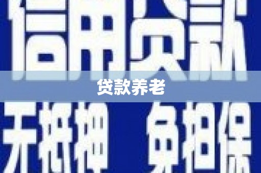 兴宁贷款养老