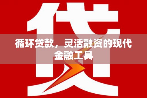 兴宁循环贷款，灵活融资的现代金融工具